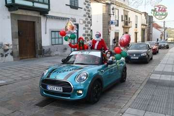 La caravana de Papá Noel inunda Telde de magia y alegría/Francisco Javier Santana.